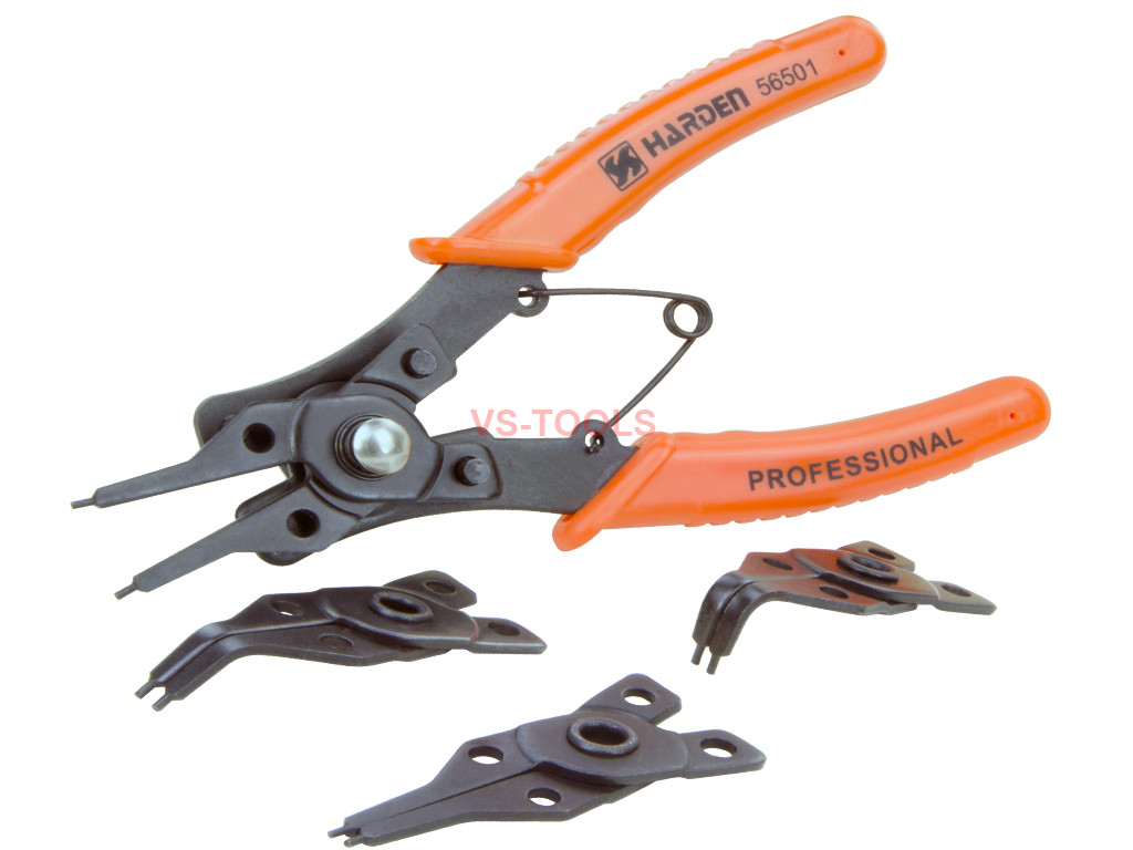4pc Internal External Circlip CClip ORing Snap Ring Pliers